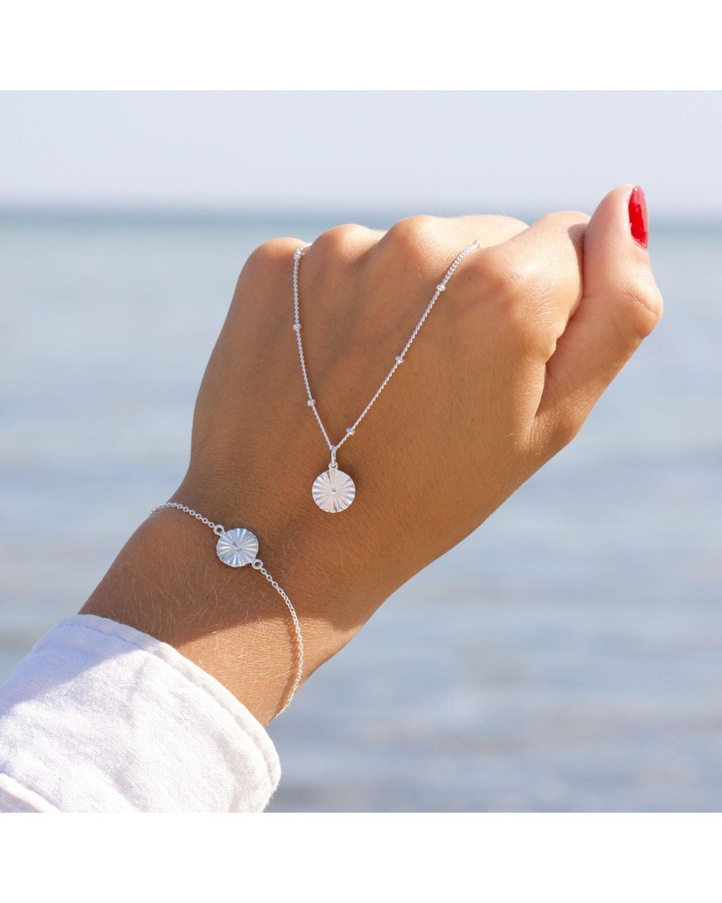 With Love Darling Metallic Innovation Necklace Sterling
