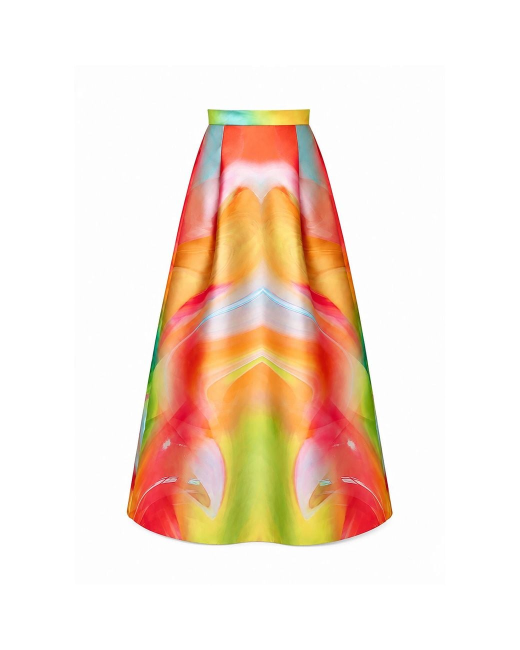 Maxjenny Orange Evening Skirt