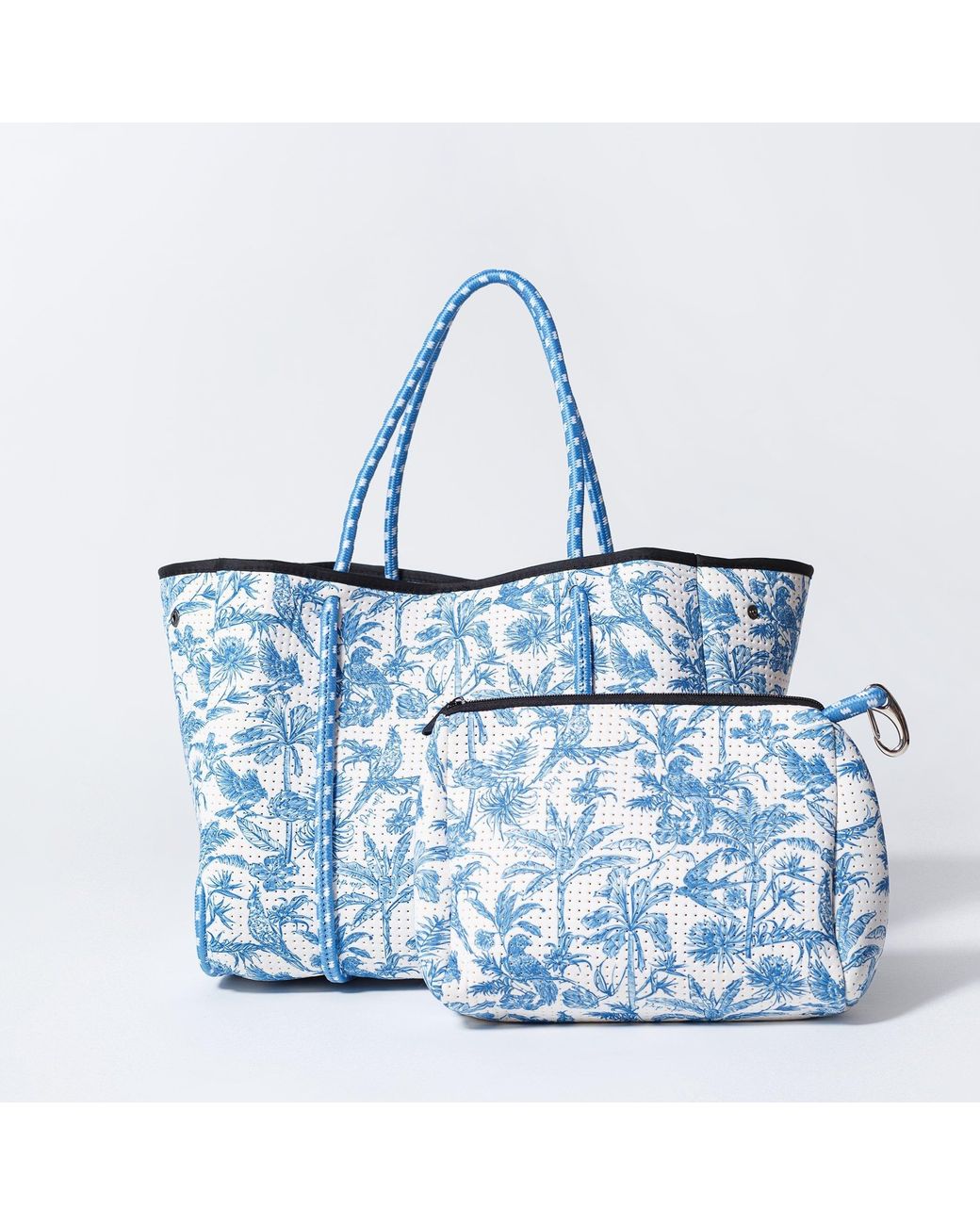 Pop Ups Brand Blue Everyday Tote Popups Toile
