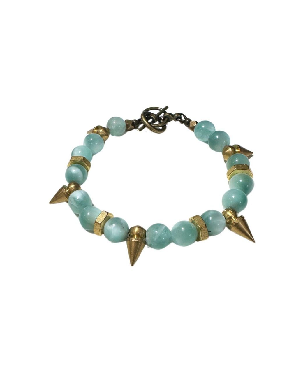 Rachel Nathan Green On Point Moonstone Bracelet