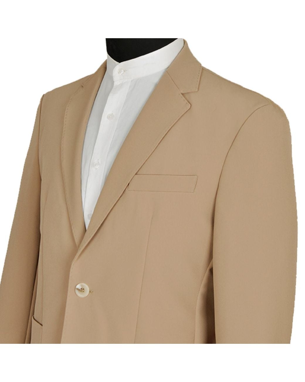 DAVID WEJ Natural Neutrals Ashford Relaxed Single Breasted Blazer for men