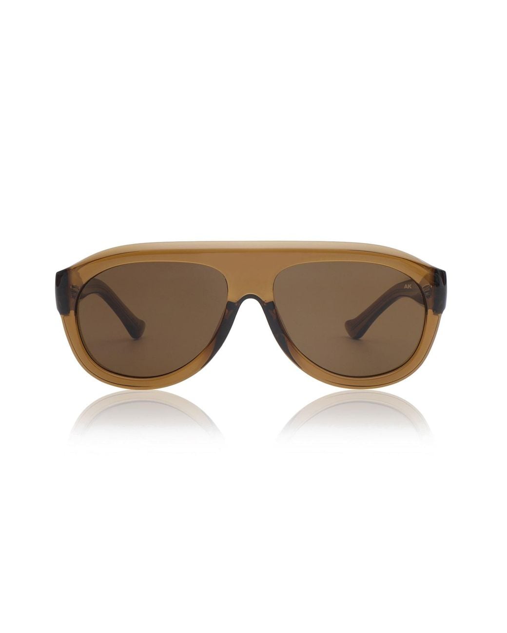 A.Kjærbede Brown Rio Sunglasses Smoke Transparent