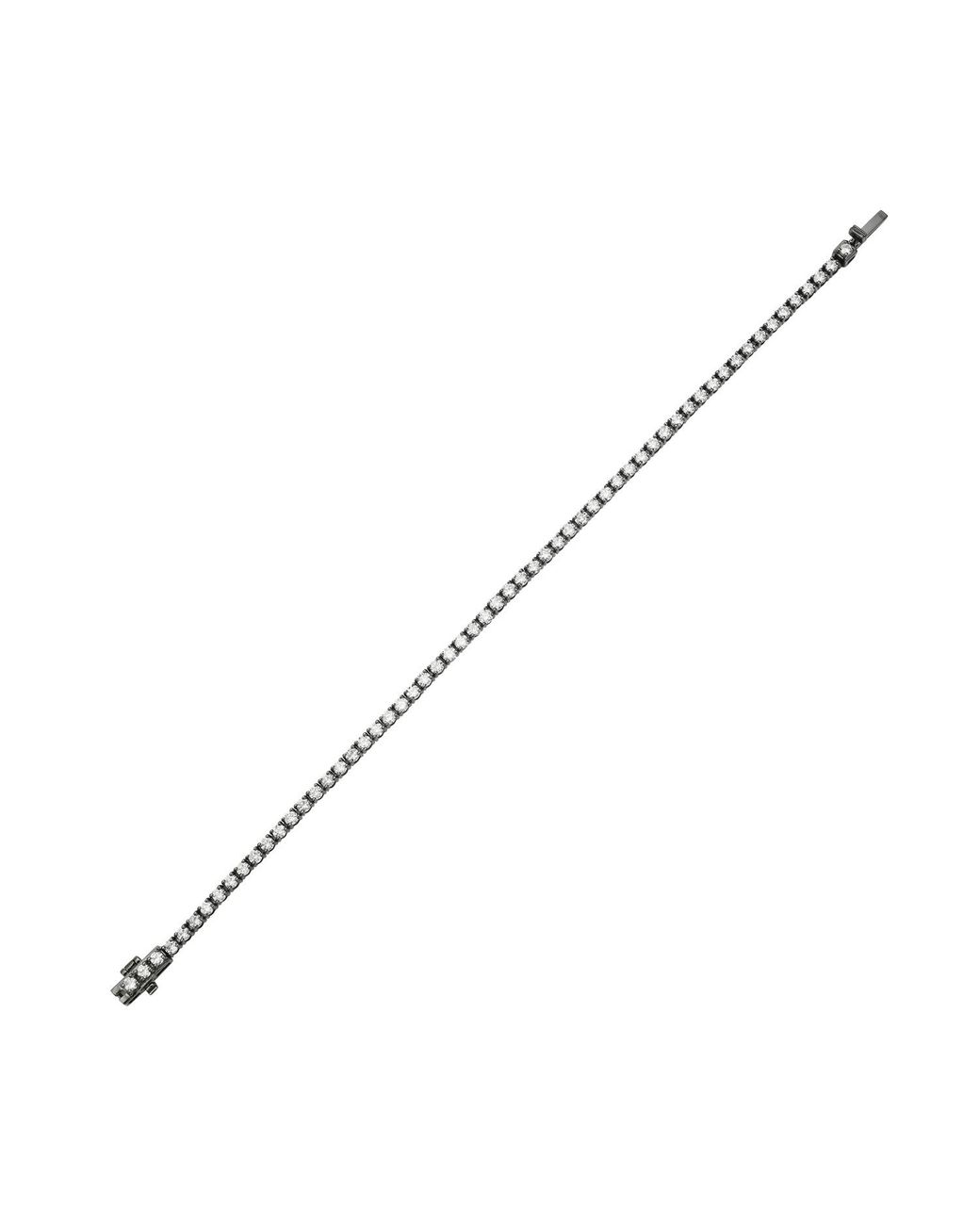 Artisan White 14K Diamond Tennis Bracelet
