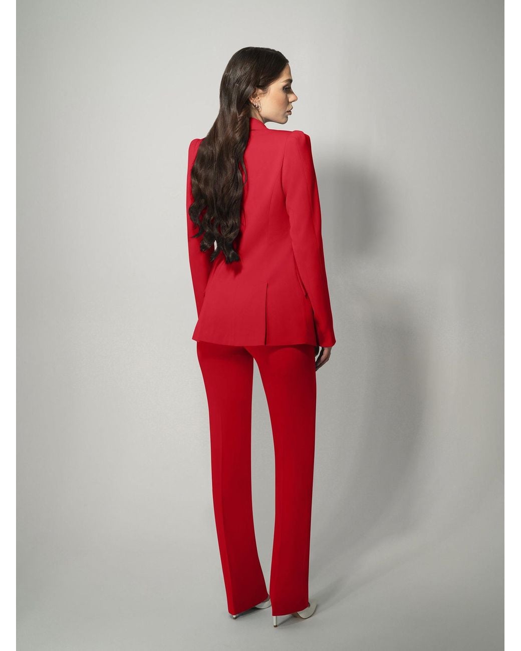 Tia Dorraine Illusion Classic Tailored Suit, Fierce