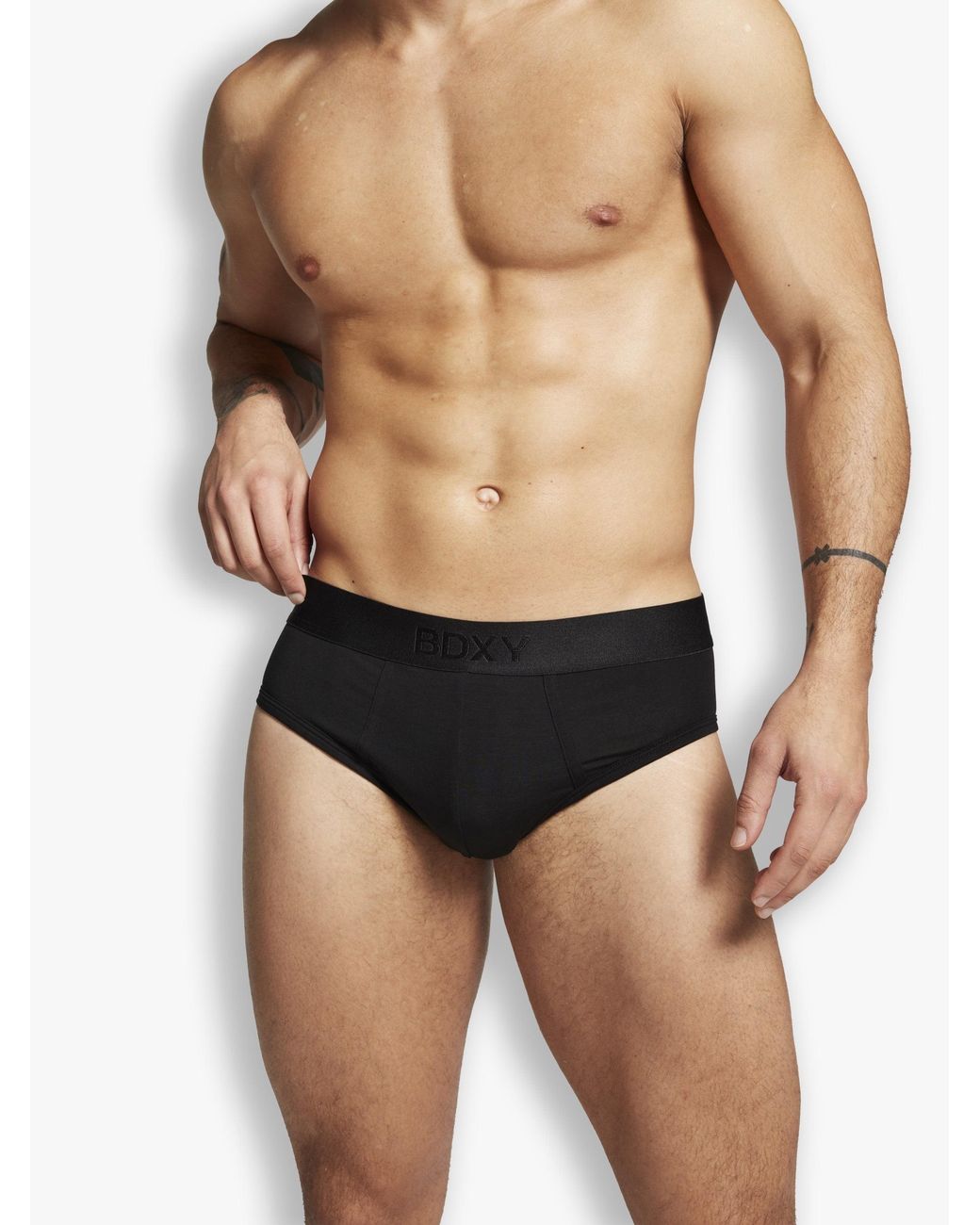 Bdxy Studio Black The Unit Underwear Brief for men