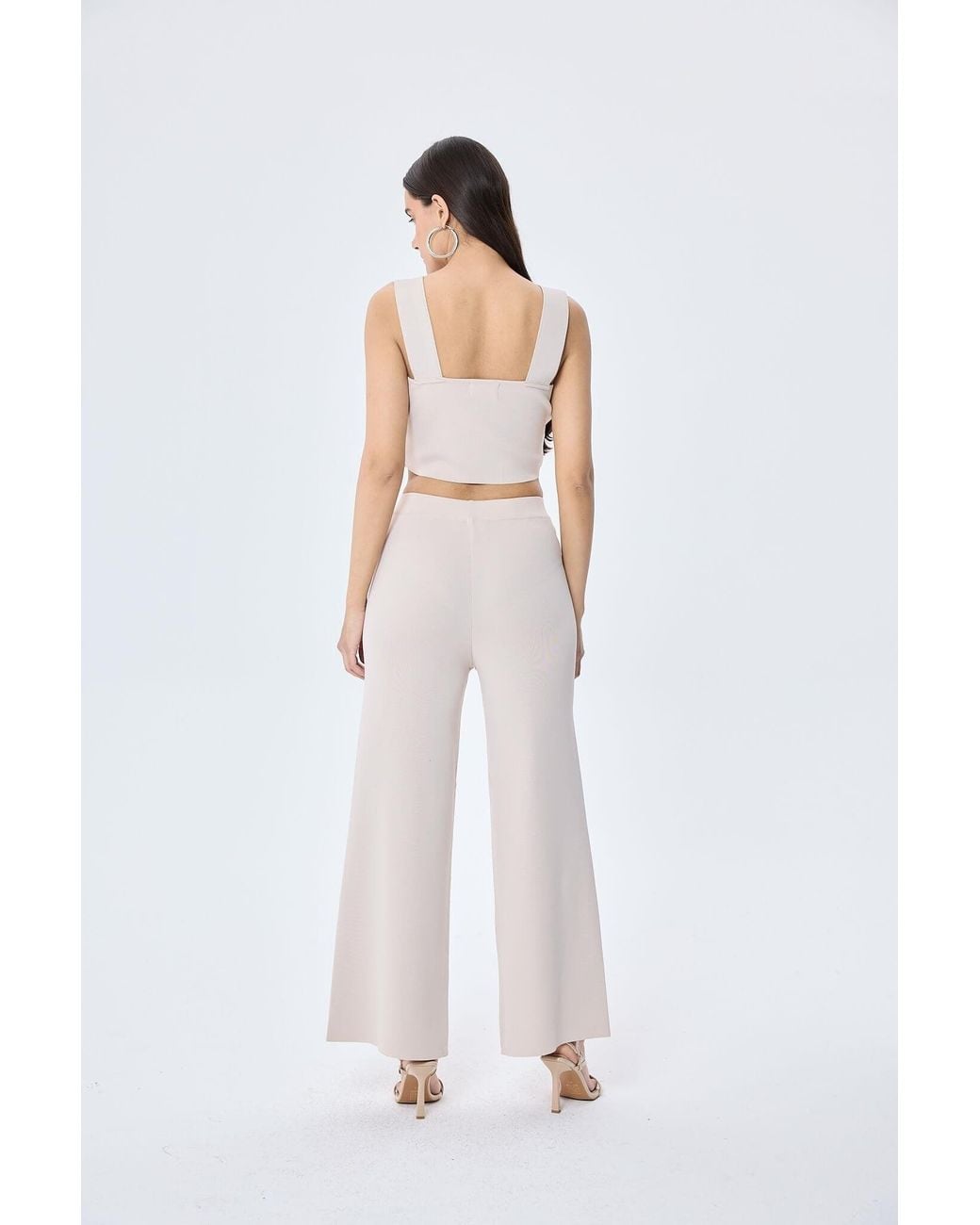 Peraluna Pink Neutrals Martha Knit Bralette