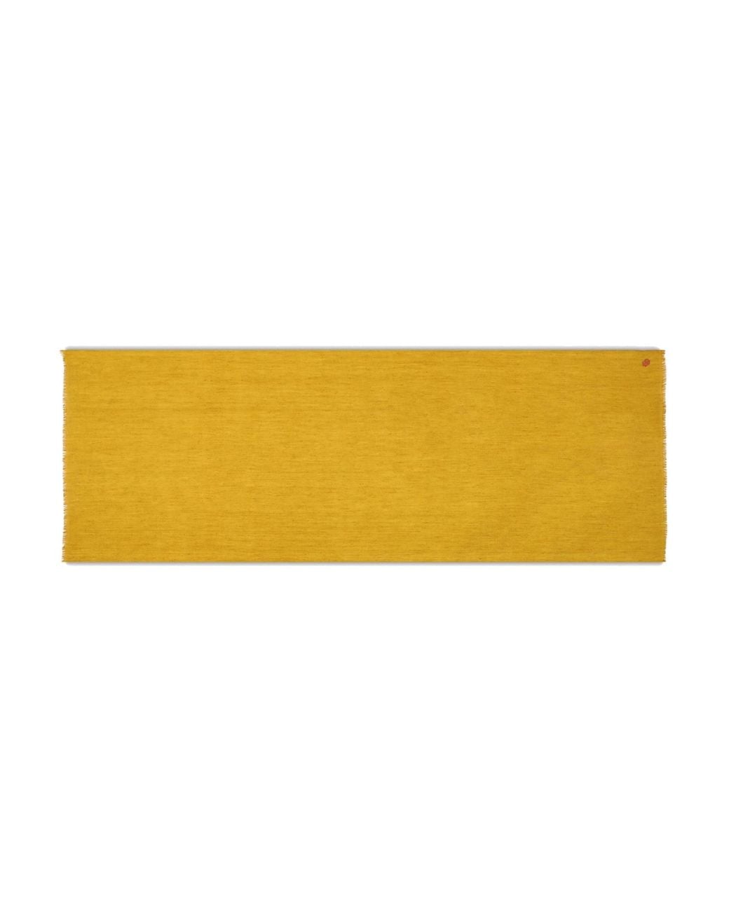 Pink Maharani Yellow Cashmere Mustard Double Weave Stole