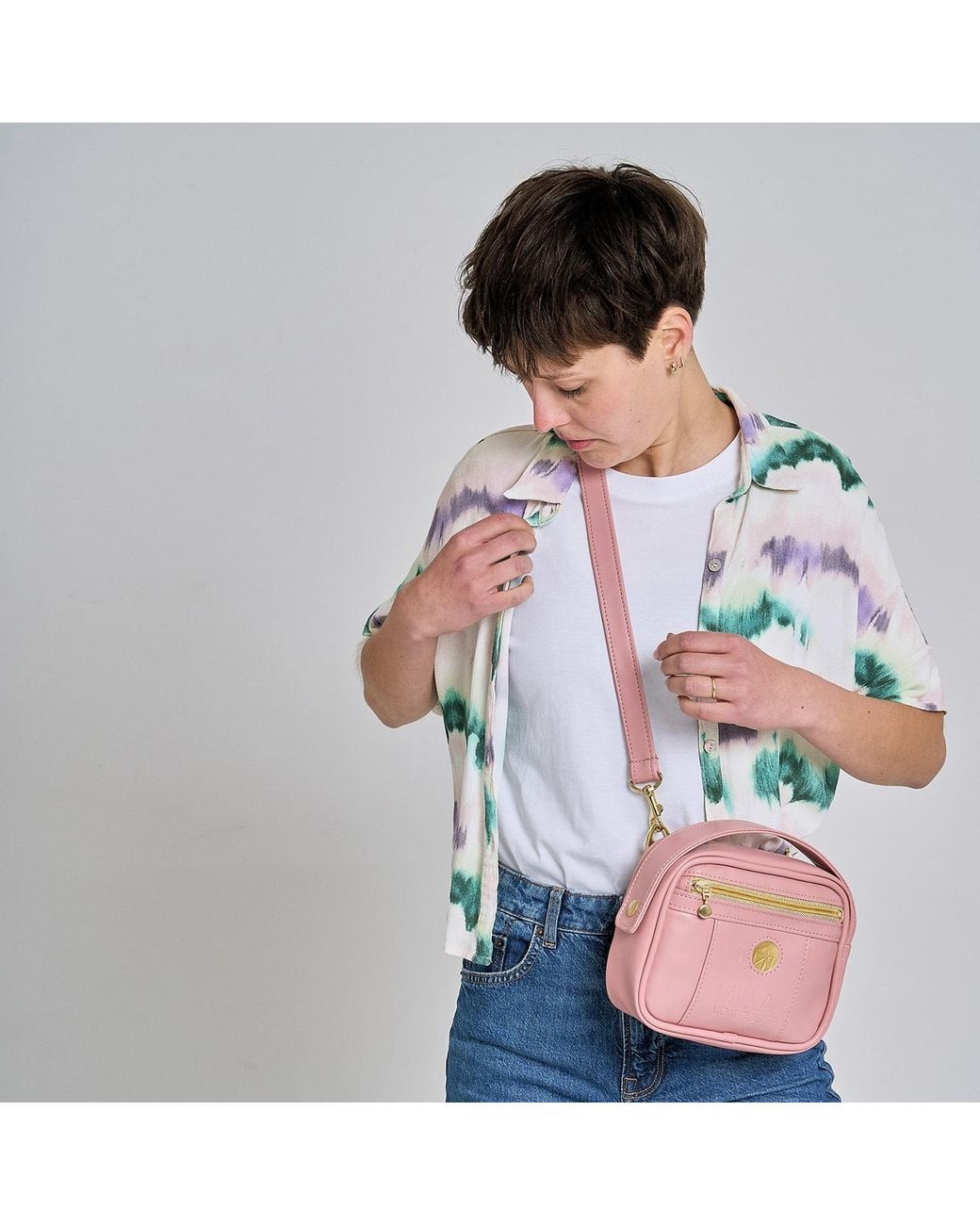 Milla Von Cosy Pink Crossbody Bag Vibe Rosé