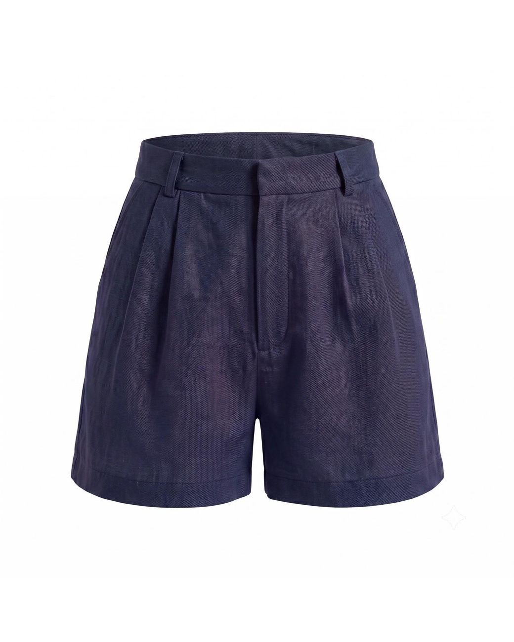Yumi Kim Blue Rhea Linen Short
