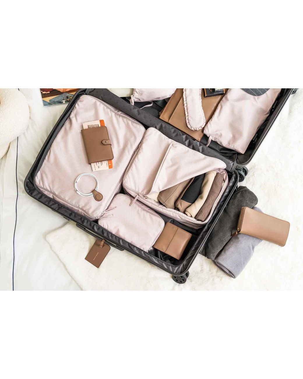 Pack'n Travel Brown Neutrals Luggage Tag