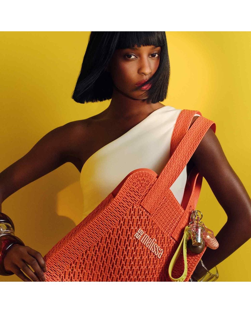 Melissa Red Harper Jelly Bag