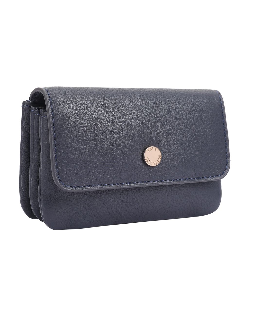 Paul Costelloe Blue Isla Leather Purse
