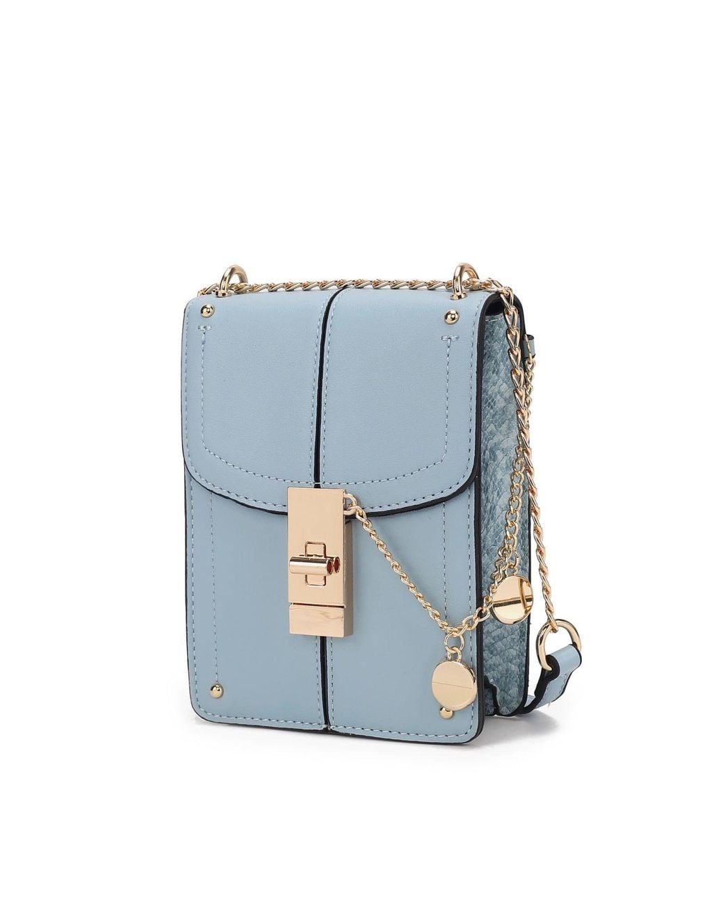 Mkf Collection - J'omor Blue Iona Crossbody Bag