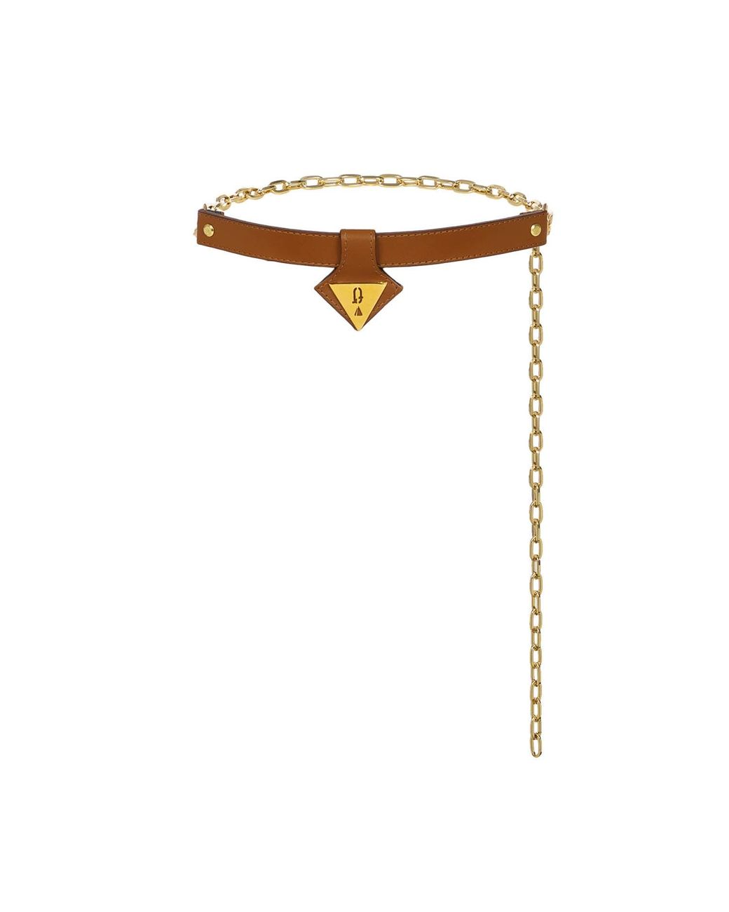 Vazaf Metallic Triangle Belt