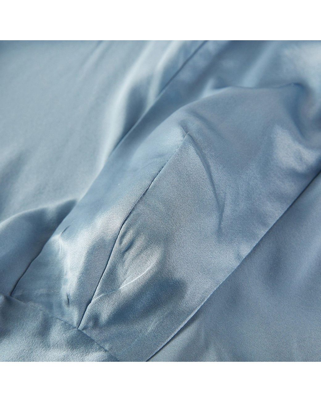 Soft Strokes Silk Blue Steel Pure Mulberry Silk Trunks for men