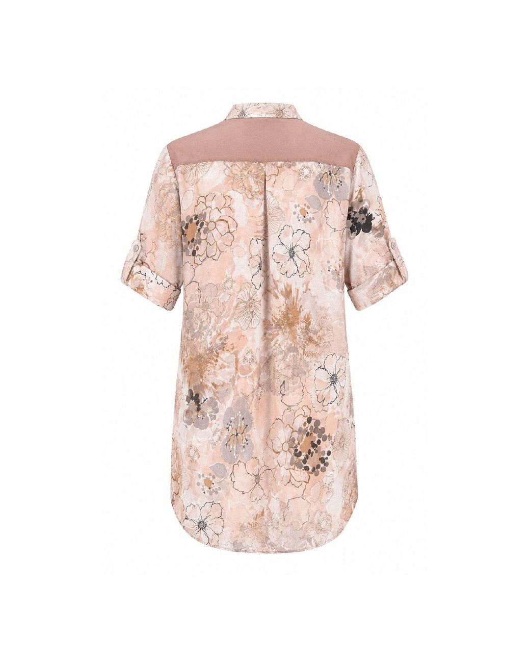 Conquista Natural Botanical Breeze Longline Shirt