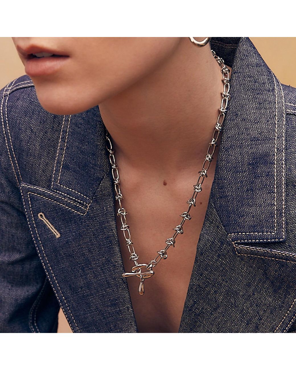 Biko Jewellery Metallic Echo Lariat