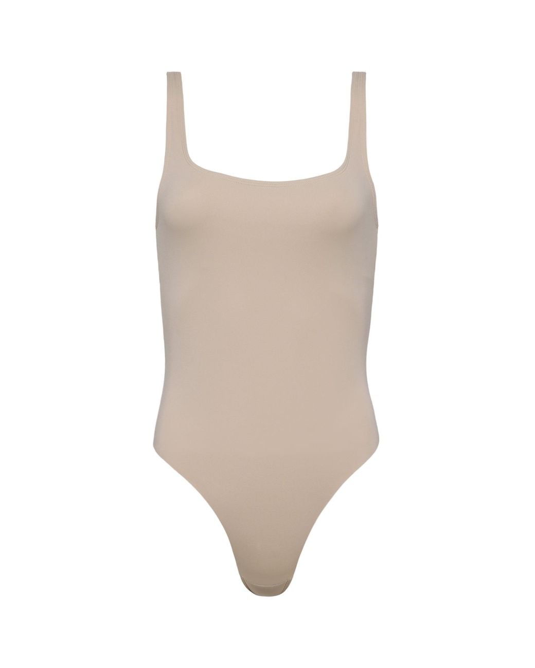 JIV ATHLETICS Brown Sculpt Bodysuit