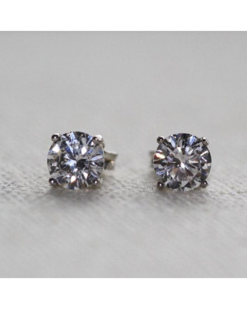 VicStoneNYC Fine Jewelry Black Natural Diamond Stud Solid Earrings