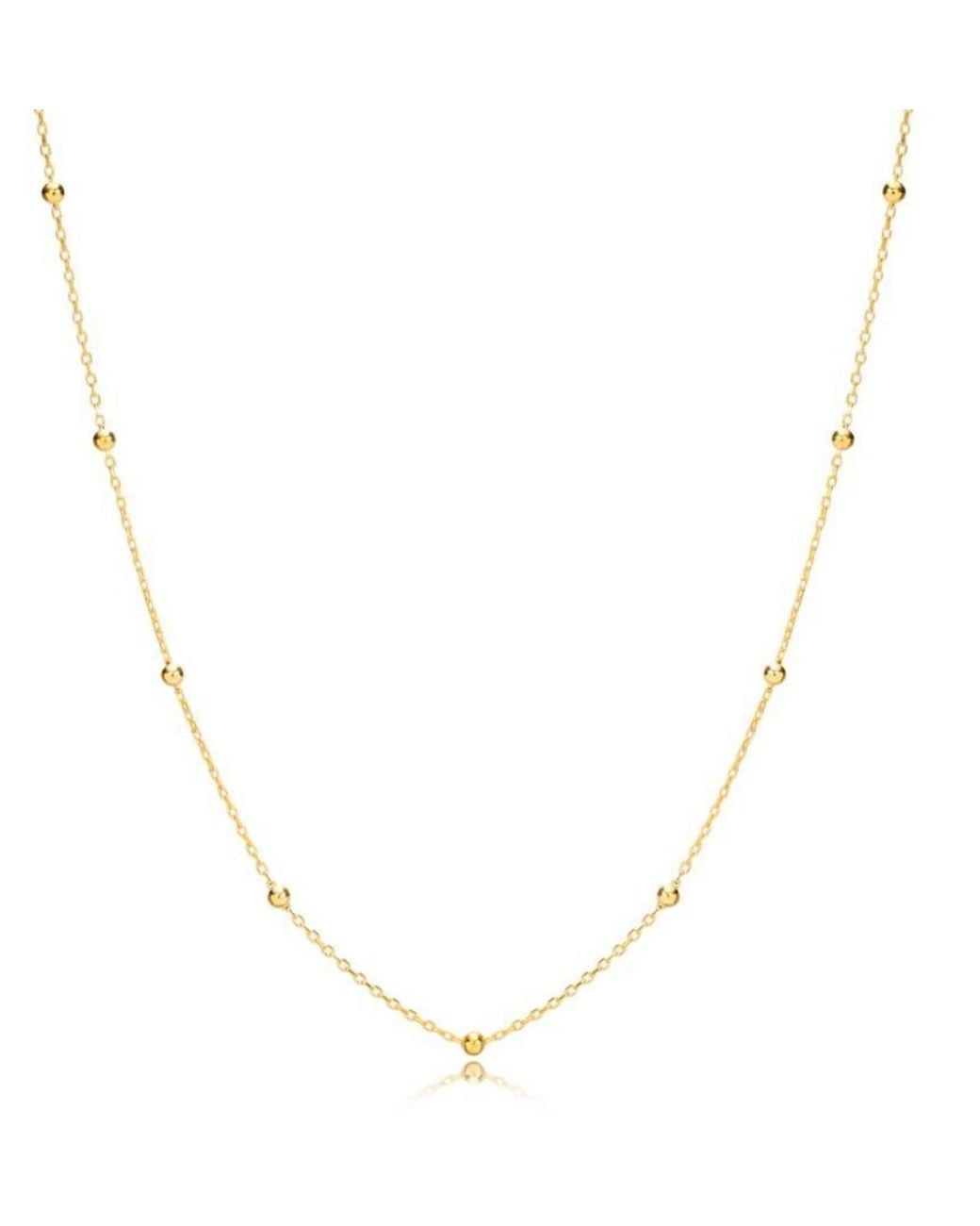 Crystals and Co Metallic Satellite Bead Chain