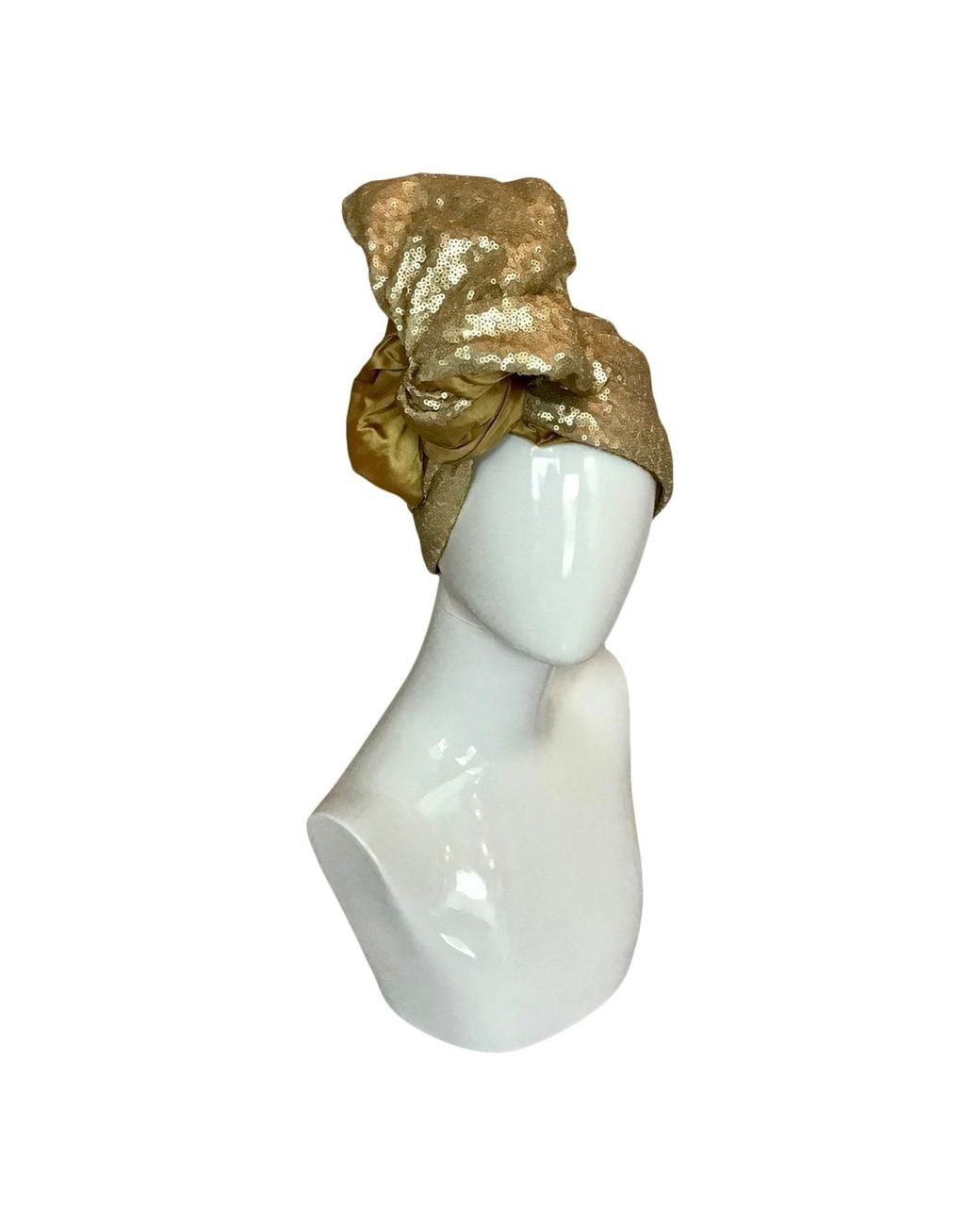 Romer Millinery Green Twisturban Turban