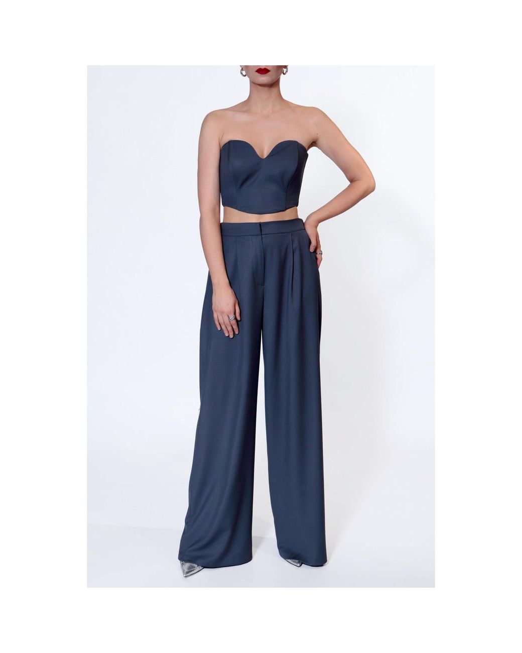 AGGI by HALEWSKI Blue Lara Moonlight Corset