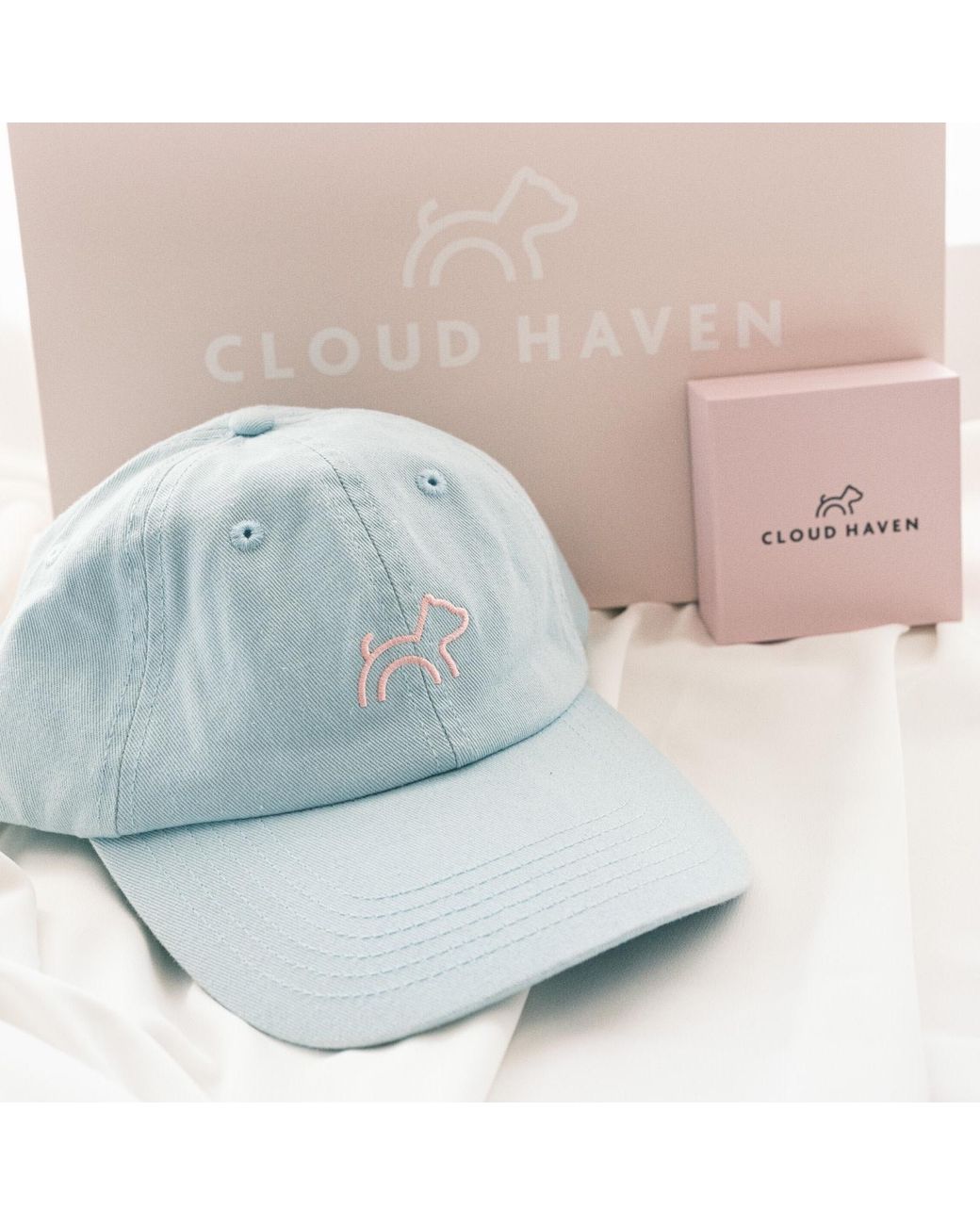 Cloud Haven Blue Baseball Cap