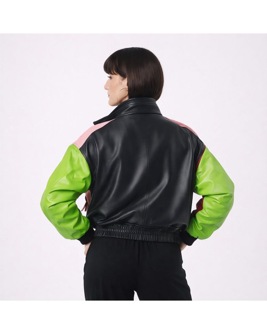 Zasta Studio Green The Wizard Bomber Jacket For