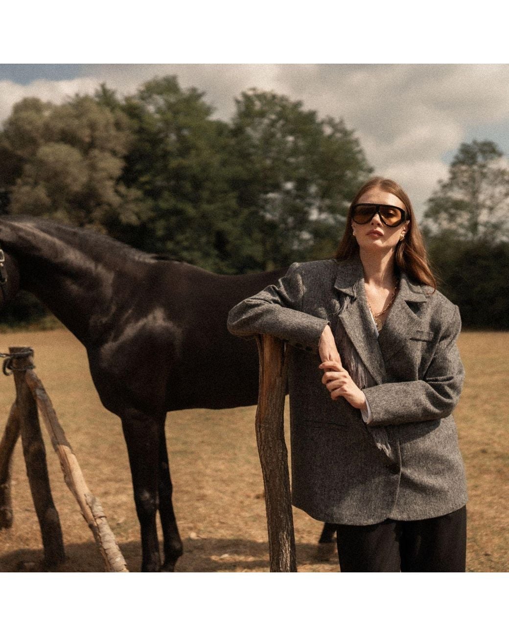 Thisisu Collection Gray Liza Jacket