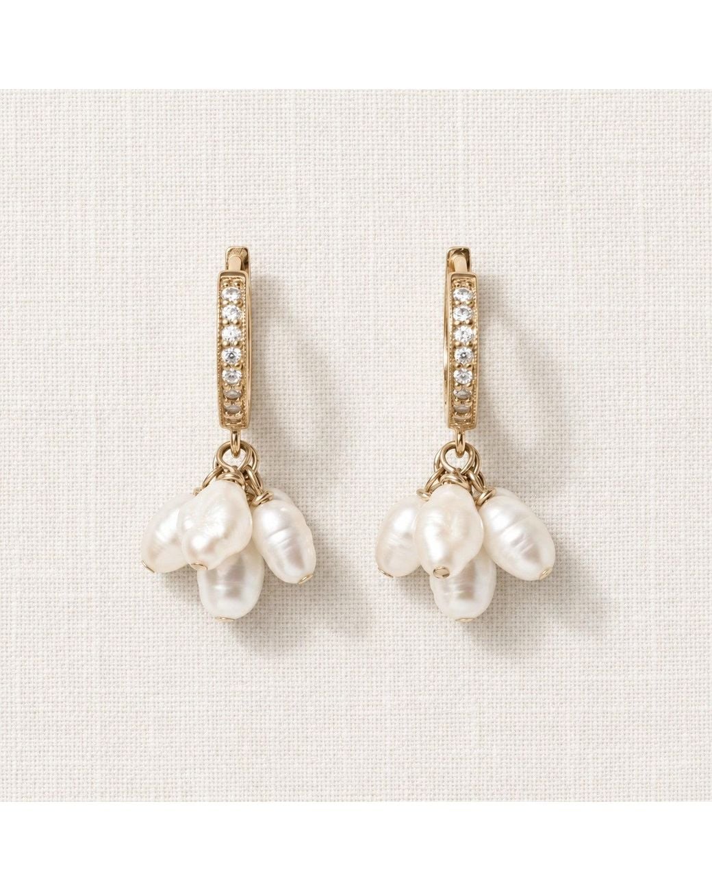 Lalinde Metallic Aurora Hoops