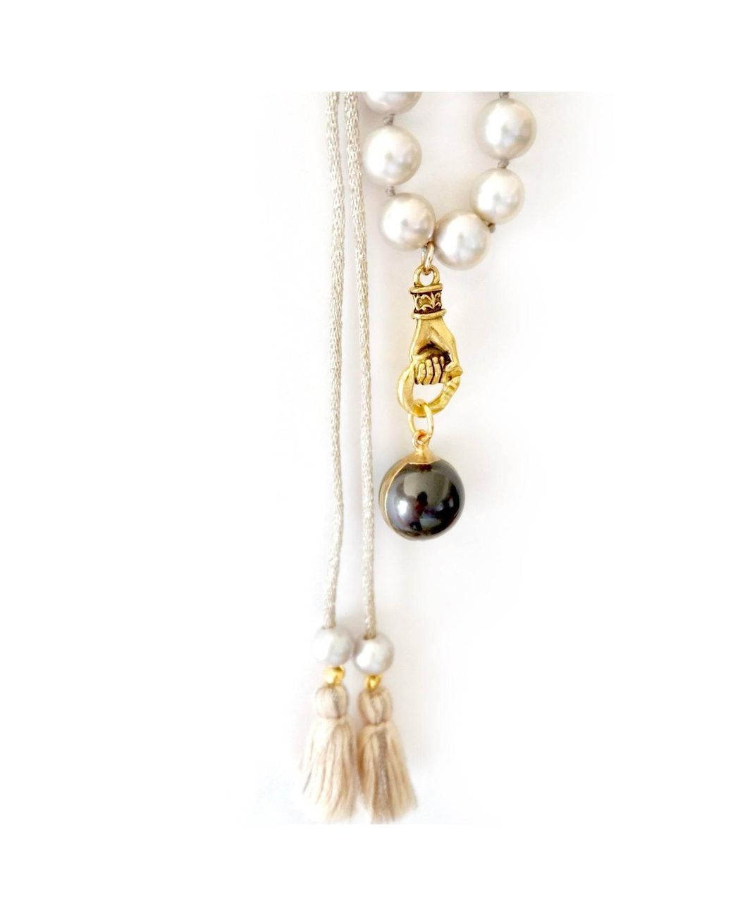 Persia Dona Jewelry Metallic Pearl