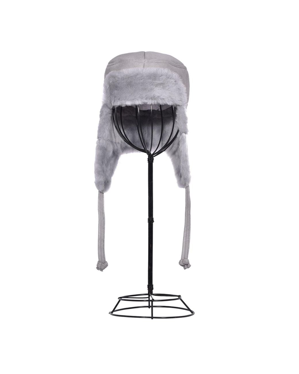 Owen Barry Gray Sheepskin Trapper Hat Ladies Made