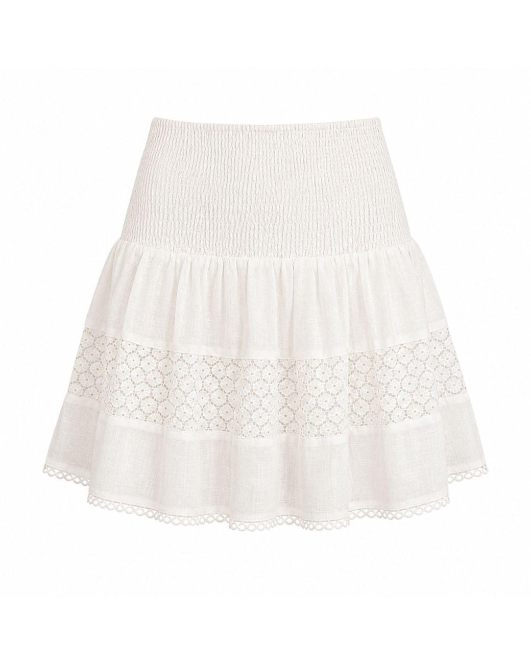 Muche Et Muchette White Ishaan Skirt