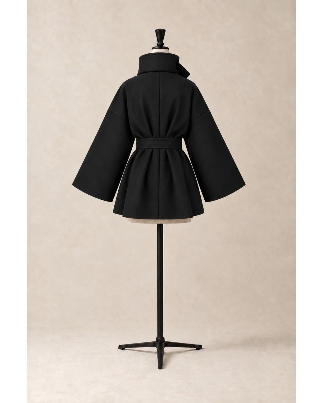 The Ethos Studio Black Nocturne Coat