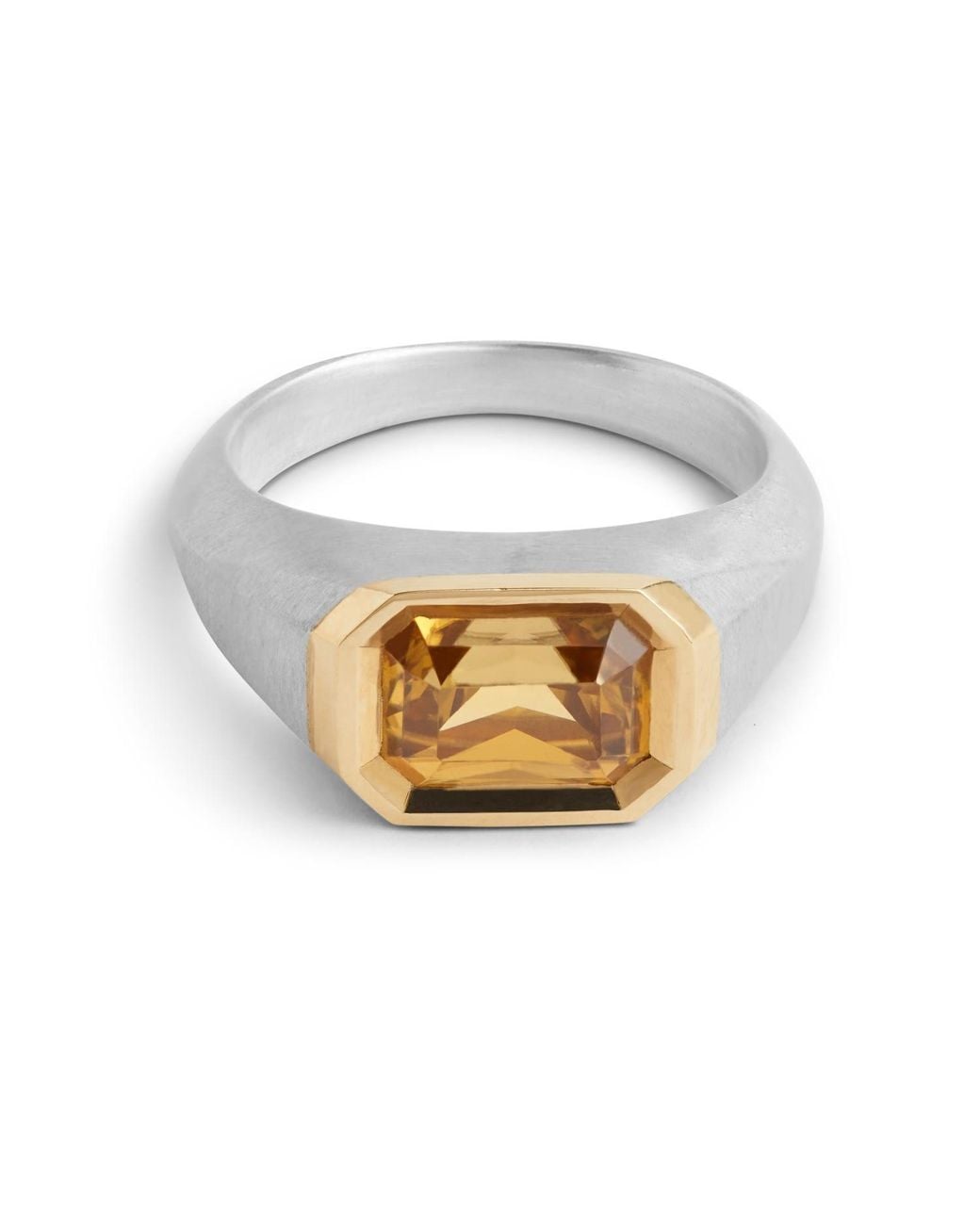 Kasun Metallic Signet Ring