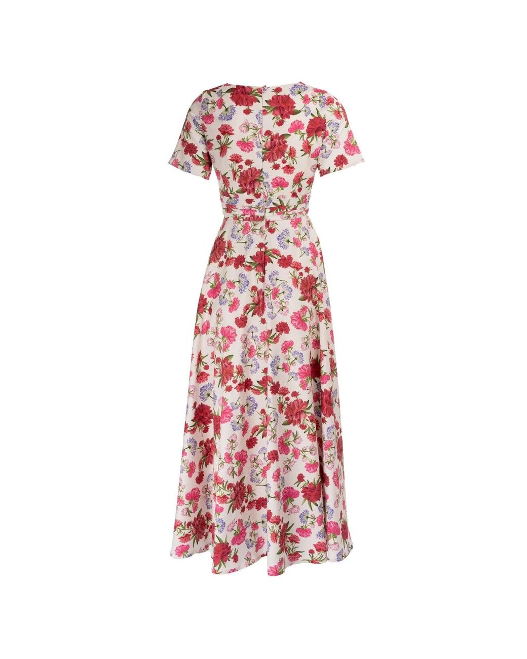 Sofia Tsereteli Red Blooming Blossom Belle Gown