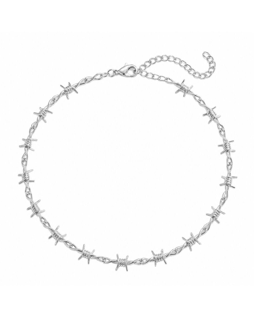 The M Jewelers Metallic The Barb Wire Choker Danielle Guizio X
