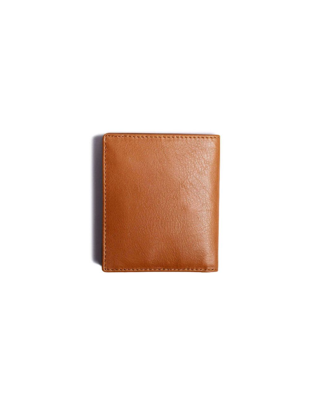 Harber London Black Neutrals Leather Bifold Zip Wallet With Rfid Protection