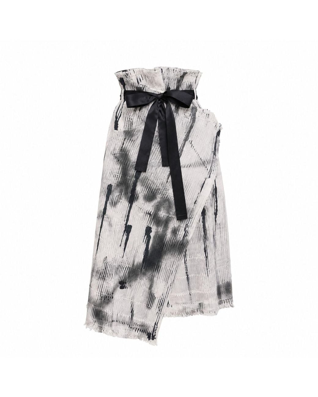 Miro Misljen Gray Street Art Graffit Skirt