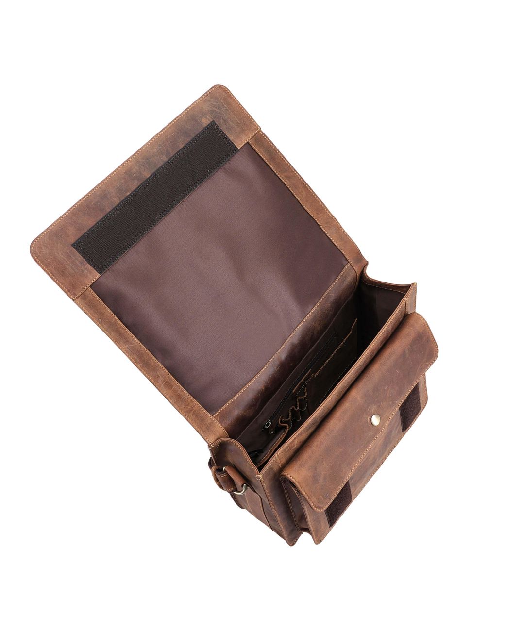 Lloyd Baker Brown Avadi Leather Workbag for men