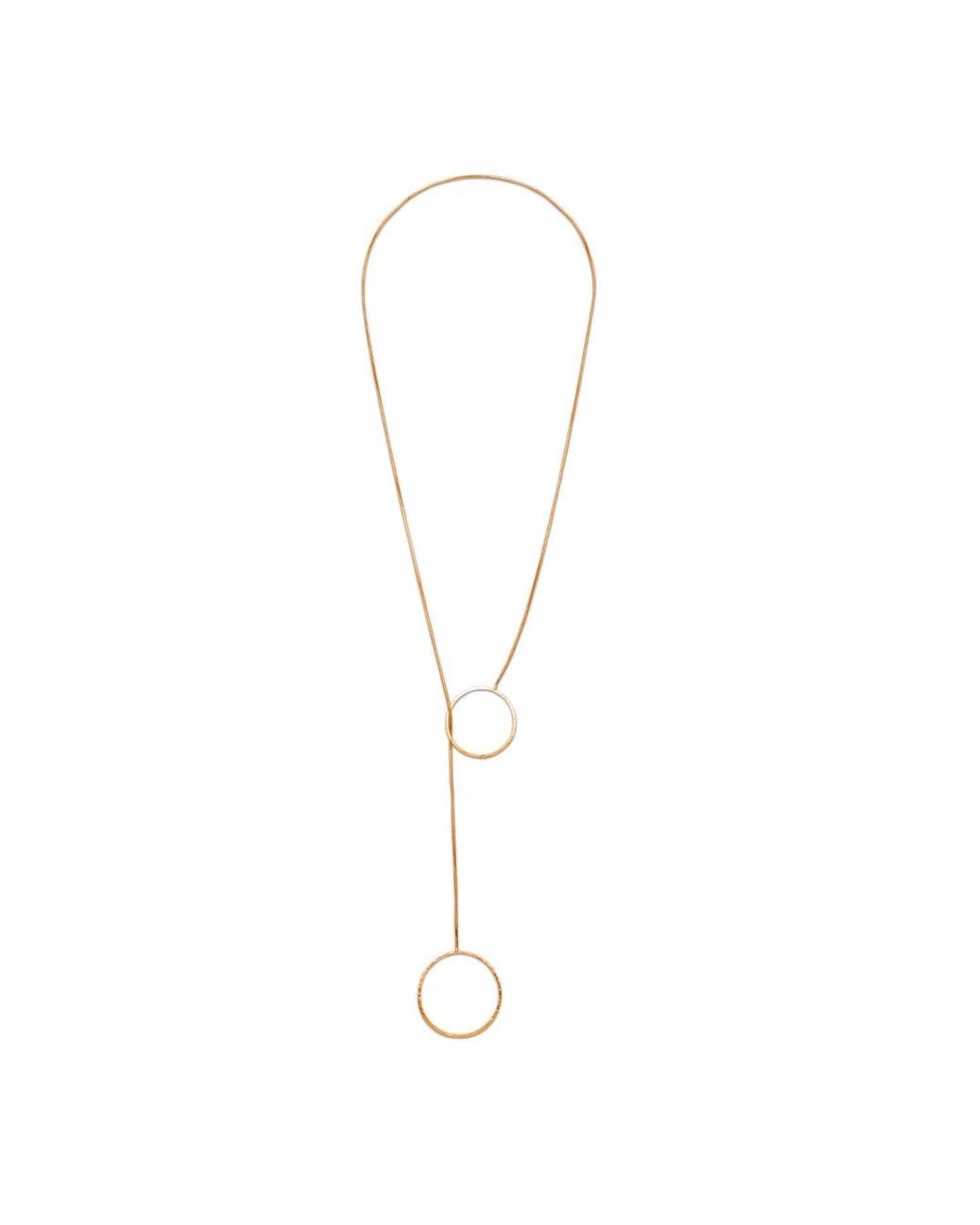 Jaredjamin White Lindy Y-Necklace for men