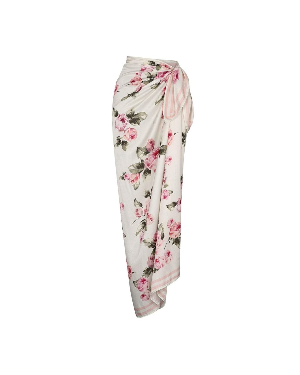 Aguaclara Metallic Pareo Scarf La Rose