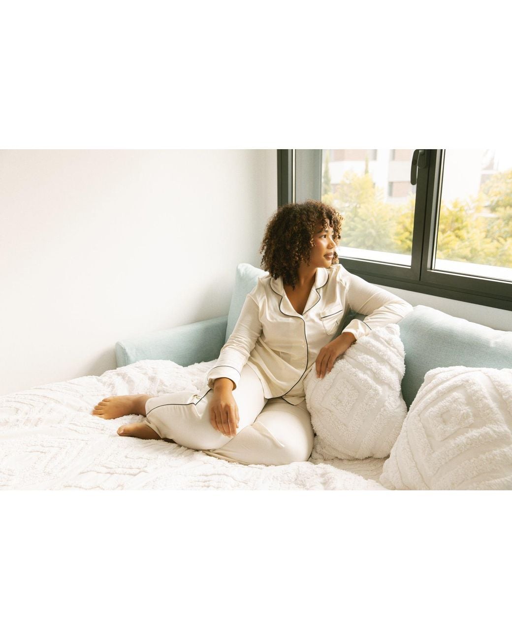 Aqva Swimwear White Dusk Pyjama