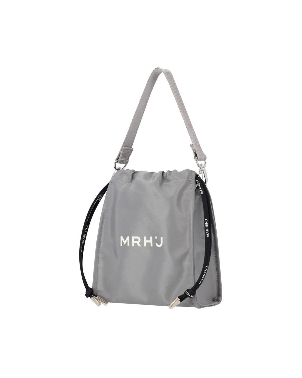 MARHEN.J Black Recycled Nylon Mini Cross Bag
