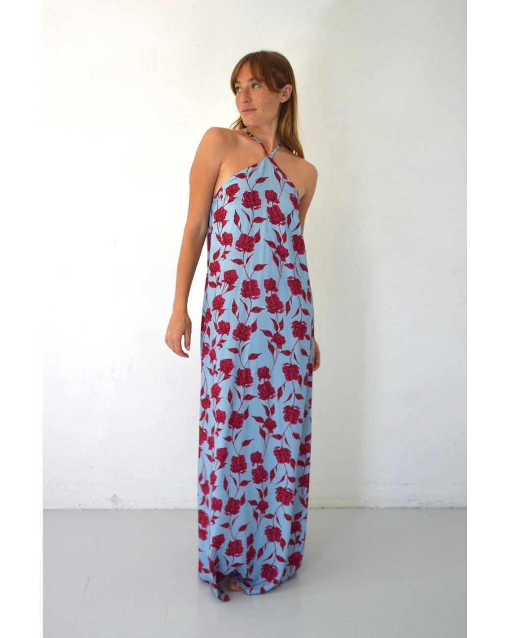 Mind Traveler Purple Kate Floral Dress
