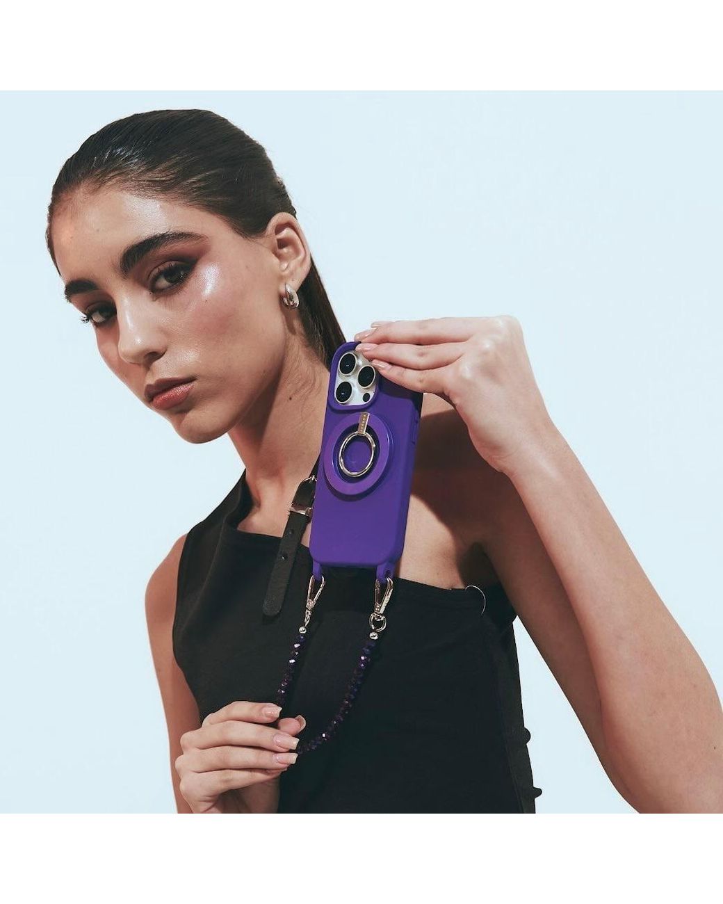 Cordée Cases Purple 07 Phone Chain Set Ultraviolet