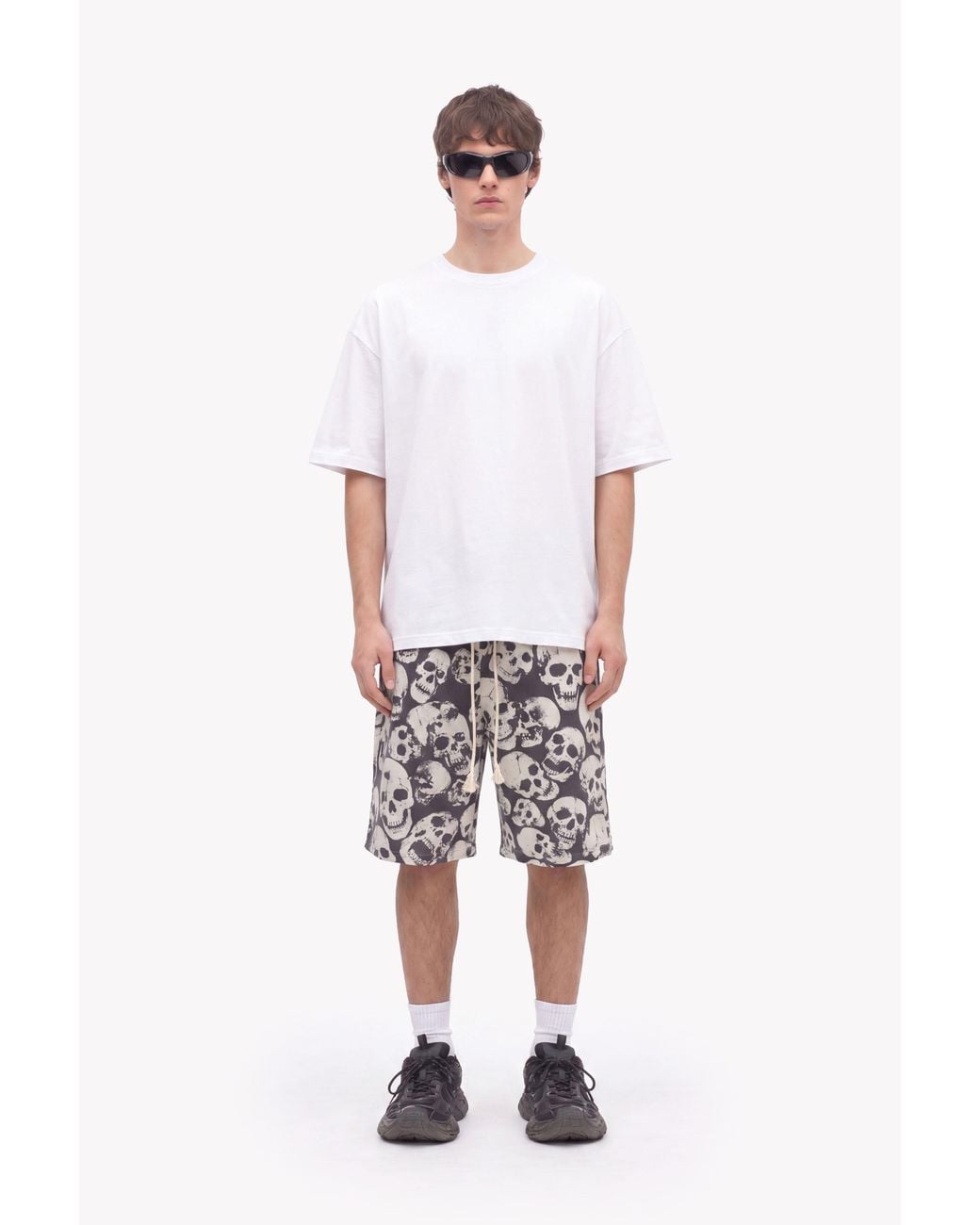 mysimplicated White Bermuda Shorts Echoes for men