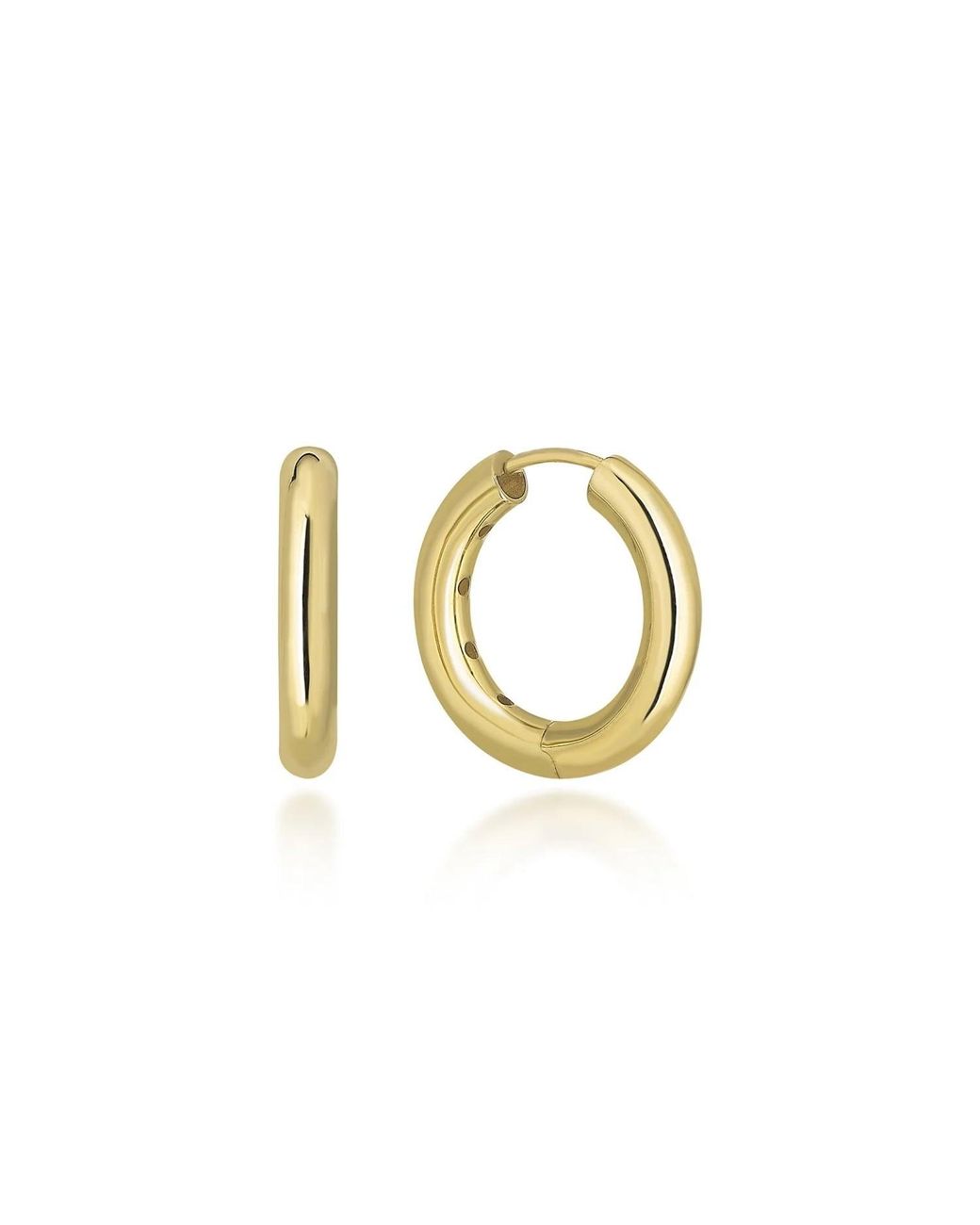 Reis Jewellery Metallic Chunky Hoops