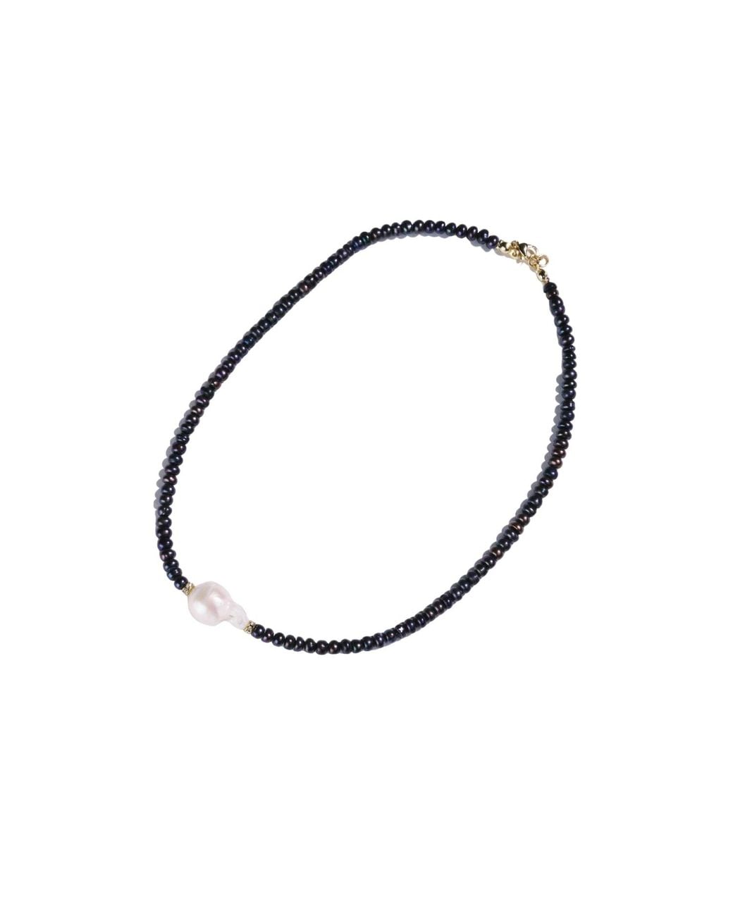 Urbane Jewelry Studio Metallic Widdow Pearl Necklace
