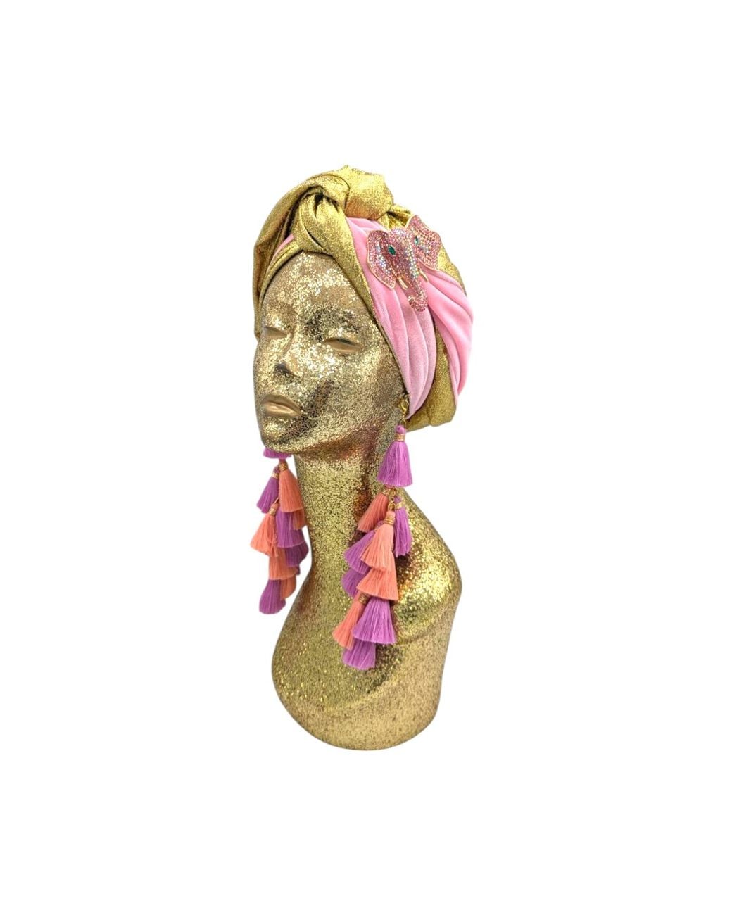 Julia Clancey Yellow Snazzy Fondant Nellita Chacha Turban
